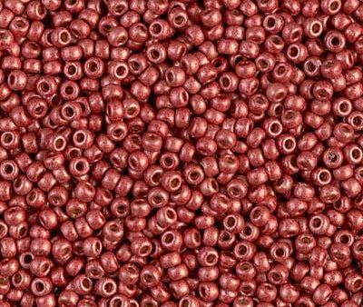 Miyuki 11 Round Seed Bead, 11-4208F, Duracoat Galvanized Matte Berry Hot on Sale