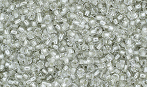 Matubo 11 0 Seed Beads, Crystal Silver-Lined, 8 grams Online Sale