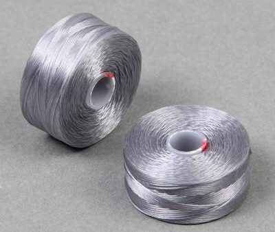 C-Lon Size D Beading Thread - 1 Bobbin - Gray Online