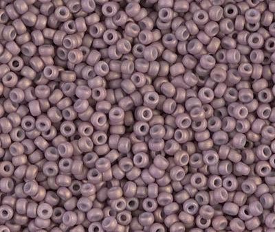 Miyuki 11 Round Seed Bead, 11-2034, Matte Antique Rose Gold Luster Sale