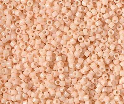 Miyuki Delica Bead 11 0 - DB2351 - Duracoat Opaque Dyed Pale Peach Sale