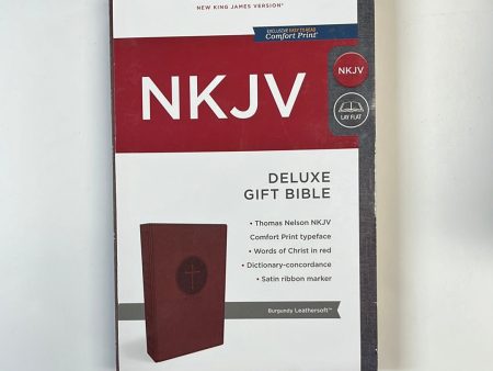 NKJV DEL GIFT BIBLE BURGUNDY-5217 Supply