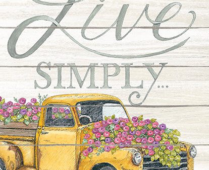 DS1663 - Live Simply - 12x16 Cheap