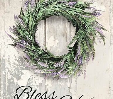 LD1215 - Bless This Home - Lavender - 12x18 Online