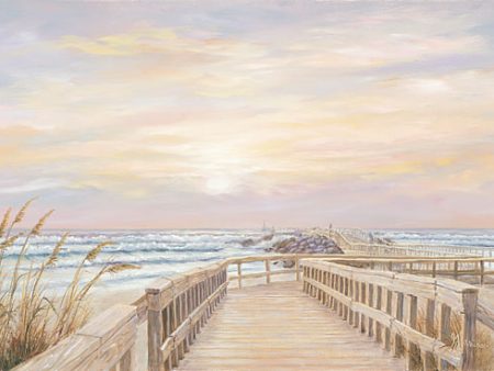 JAN239 - Ponce Inlet Jetty Sunrise - 18x12 Cheap